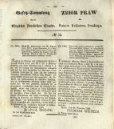 Gesetz-Sammlung f&uuml;r die K&ouml;niglichen Preussischen Staaten. 1844 No35