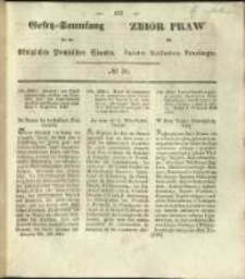 Gesetz-Sammlung f&uuml;r die K&ouml;niglichen Preussischen Staaten. 1844 No38