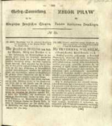 Gesetz-Sammlung f&uuml;r die K&ouml;niglichen Preussischen Staaten. 1844 No39