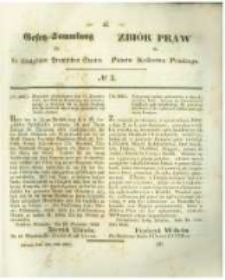Gesetz-Sammlung f&uuml;r die K&ouml;niglichen Preussischen Staaten. 1846 No2