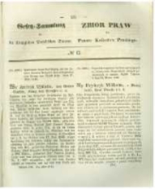 Gesetz-Sammlung für die Königlichen Preussischen Staaten. 1846 No12