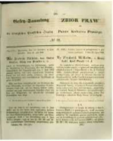 Gesetz-Sammlung f&uuml;r die K&ouml;niglichen Preussischen Staaten. 1846 No22