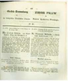 Gesetz-Sammlung f&uuml;r die K&ouml;niglichen Preussischen Staaten. 1846 No40