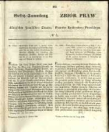 Gesetz-Sammlung f&uuml;r die K&ouml;niglichen Preussischen Staaten. 1856.02.21 No5