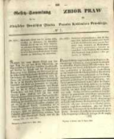 Gesetz-Sammlung f&uuml;r die K&ouml;niglichen Preussischen Staaten. 1856.03.04 No7
