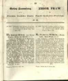 Gesetz-Sammlung f&uuml;r die K&ouml;niglichen Preussischen Staaten. 1856.04.30 No19