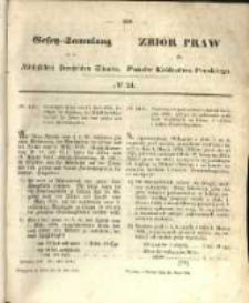 Gesetz-Sammlung f&uuml;r die K&ouml;niglichen Preussischen Staaten. 1856.05.24 No24
