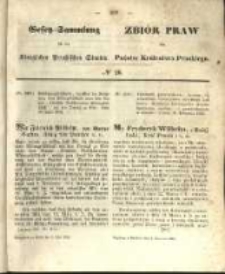 Gesetz-Sammlung f&uuml;r die K&ouml;niglichen Preussischen Staaten. 1856.06.02 No26