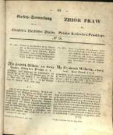 Gesetz-Sammlung f&uuml;r die K&ouml;niglichen Preussischen Staaten. 1856.07.19 No38