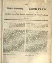 Gesetz-Sammlung f&uuml;r die K&ouml;niglichen Preussischen Staaten. 1856.07.28 No40