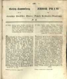 Gesetz-Sammlung f&uuml;r die K&ouml;niglichen Preussischen Staaten. 1856.08.08 No42