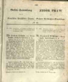 Gesetz-Sammlung f&uuml;r die K&ouml;niglichen Preussischen Staaten. 1856.09.24 No49