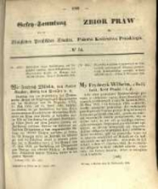 Gesetz-Sammlung für die Königlichen Preussischen Staaten. 1856.10.25 No54