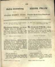 Gesetz-Sammlung f&uuml;r die K&ouml;niglichen Preussischen Staaten. 1856.11.19 No60