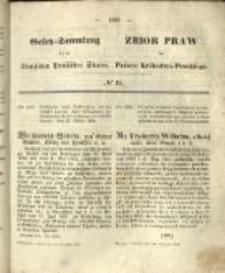 Gesetz-Sammlung f&uuml;r die K&ouml;niglichen Preussischen Staaten. 1856.11.24 No61
