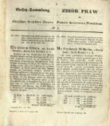 Gesetz-Sammlung für die Königlichen Preussischen Staaten. 1858.01.09 No2