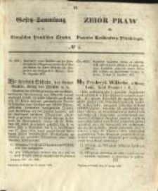 Gesetz-Sammlung f&uuml;r die K&ouml;niglichen Preussischen Staaten. 1858.02.27 No4