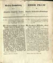 Gesetz-Sammlung für die Königlichen Preussischen Staaten. 1858.03.20 No7