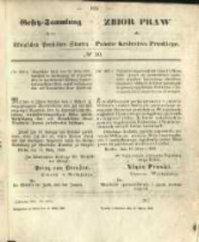 Gesetz-Sammlung für die Königlichen Preussischen Staaten. 1858.03.31 No10