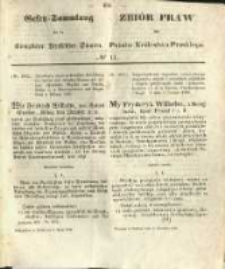Gesetz-Sammlung f&uuml;r die K&ouml;niglichen Preussischen Staaten. 1858.04.08 No11