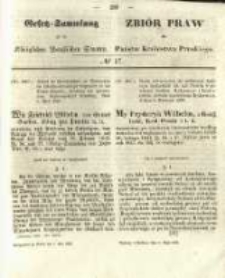 Gesetz-Sammlung für die Königlichen Preussischen Staaten. 1858.05.01 No17