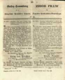 Gesetz-Sammlung für die Königlichen Preussischen Staaten. 1858.05.21 No21