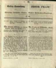 Gesetz-Sammlung f&uuml;r die K&ouml;niglichen Preussischen Staaten. 1858.06.11 No24