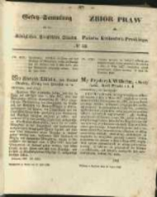 Gesetz-Sammlung f&uuml;r die K&ouml;niglichen Preussischen Staaten. 1858.07.24 No33