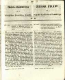 Gesetz-Sammlung f&uuml;r die K&ouml;niglichen Preussischen Staaten. 1858.09.08 No43