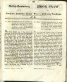 Gesetz-Sammlung f&uuml;r die K&ouml;niglichen Preussischen Staaten. 1858.10.16 No48