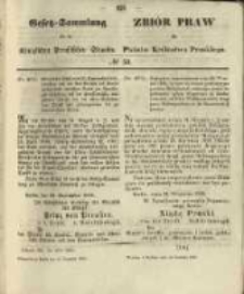 Gesetz-Sammlung f&uuml;r die K&ouml;niglichen Preussischen Staaten. 1858.12.10 No53