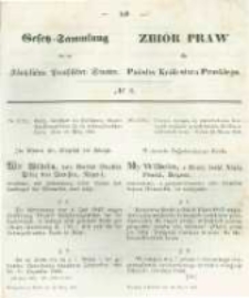 Gesetz-Sammlung für die Königlichen Preussischen Staaten. 1860.03.30 No9