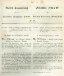 Gesetz-Sammlung f&uuml;r die K&ouml;niglichen Preussischen Staaten. 1860.05.31 No16