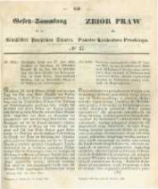 Gesetz-Sammlung f&uuml;r die K&ouml;niglichen Preussischen Staaten. 1860.08.25 No27