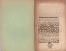 Die Allocution [Grzegorza XVI] vom 22. November 1839