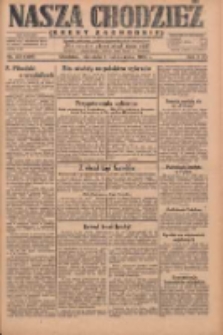 Nasza Chodzież: dziennik poświęcony obronie interesów narodowych na zachodnich ziemiach Polski 1930.10.05 R.8(1) Nr231(156)