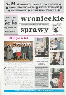 Wronieckie Sprawy 1995.05-06 R.6 Nr5/6(52/53)