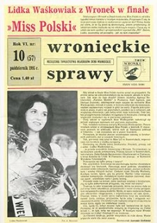 Wronieckie Sprawy 1995.10 R.6 Nr10(57)