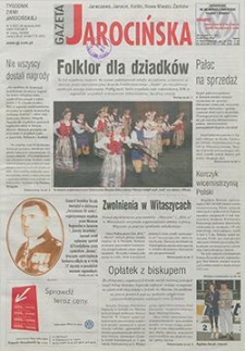 Gazeta Jarocińska 2001.01.26 Nr4(537)