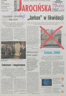 Gazeta Jarocińska 2001.02.09 Nr6(539)