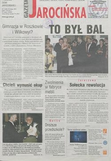 Gazeta Jarocińska 2001.02.16 Nr7(540)