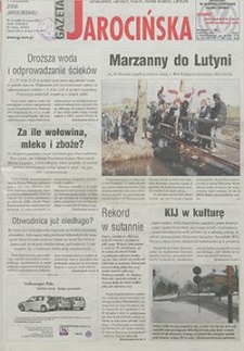 Gazeta Jarocińska 2001.03.30 Nr13(546)