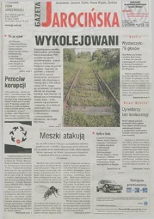 Gazeta Jarocińska 2001.05.25 Nr21(554)