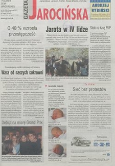 Gazeta Jarocińska 2001.06.08 Nr23(556)