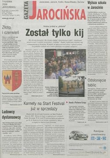 Gazeta Jarocińska 2001.06.15 Nr24(557)