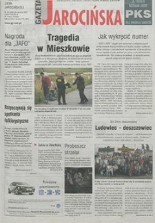 Gazeta Jarocińska 2001.06.29 Nr26(559)