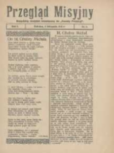 Przegląd Misyjny: bezpłatny dodatek miesięczny do "Gazety Polskiej" 1926.11.08 R.1 Nr5