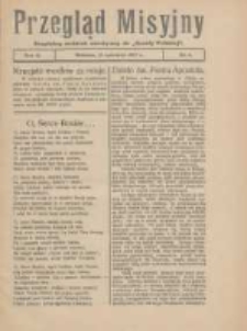 Przegląd Misyjny: bezpłatny dodatek miesięczny do "Gazety Polskiej" 1927.06.13 R.2 Nr6