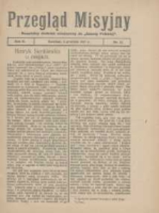 Przegląd Misyjny: bezpłatny dodatek miesięczny do "Gazety Polskiej" 1927.12.05 R.2 Nr12