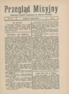 Przegląd Misyjny: bezpłatny dodatek miesięczny do "Gazety Polskiej" 1928.07.09 R.3 Nr7